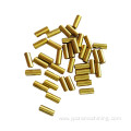 Anodized brass aluminum parts manufactured